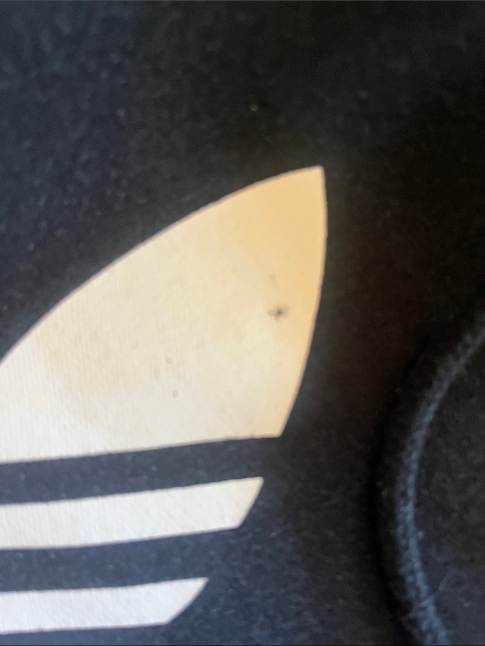 adidas Black Hoodie with White Trefoil Logo - Picture 4 of 4